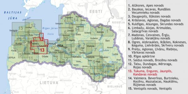 Tukums district. Engure, Jaunpils, Kandava district - Image 6