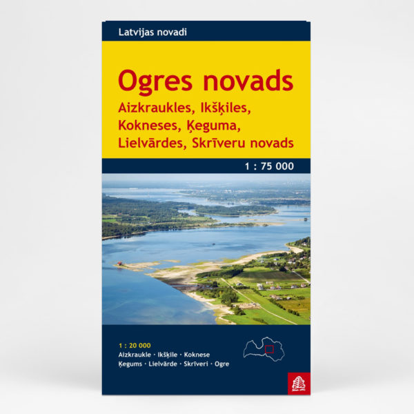 Ogres novads. Aizkraukles, Ikšķiles, Kokneses, Ķeguma, Lielvārdes, Skrīveru novads