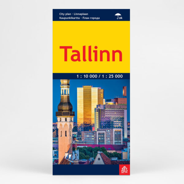 Tallinn. Waterproof map!