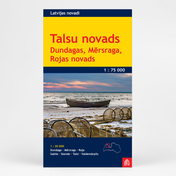 Talsu novads. Dundagas, Mērsraga, Rojas novads