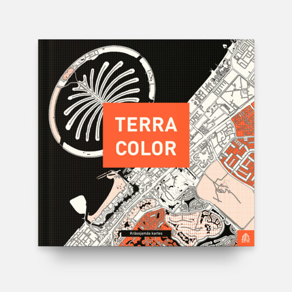 Colouring map book “Terra Color”