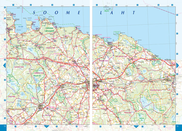 Baltic countries. Road atlas (outlet) - Image 5