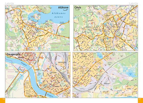 Baltijos valstybės. Autokelių atlasas - Image 4