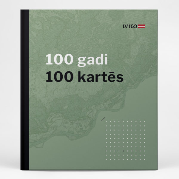 "100 gadi 100 kartēs" grāmata (nocenots)