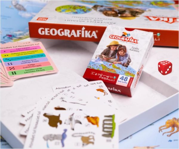 spēle bērniem geografika