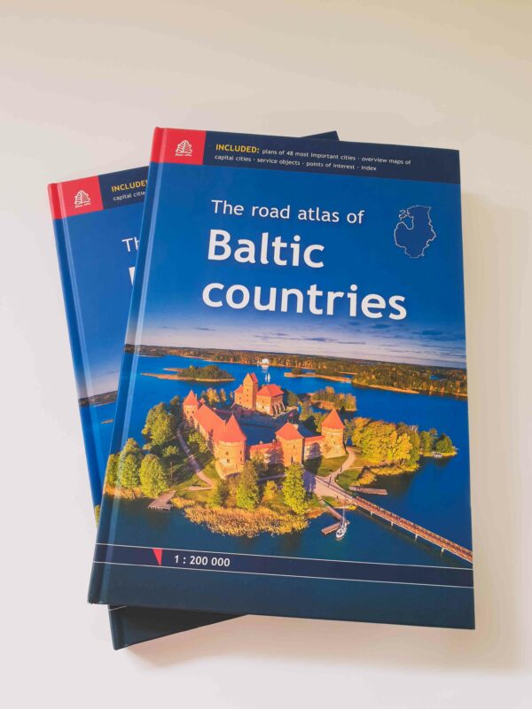 Baltic countries. Road atlas (outlet) - Image 2