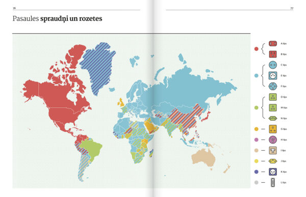 Brilliant Maps: An Atlas for Curious Minds (Latvian language) - Image 5