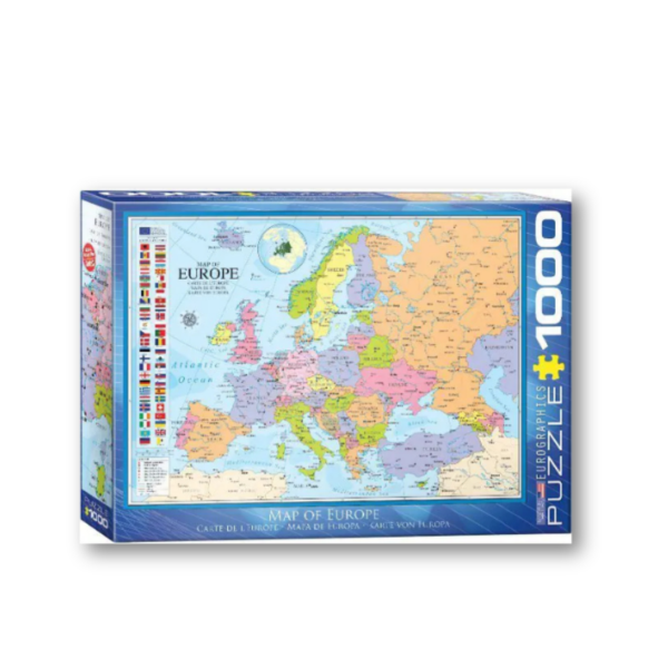 Map of the world. Puzzle 1000 pcs.